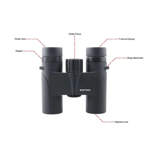 Vector Optics - Dalekohled Sentinel 8x25 - černý - SCBO-11