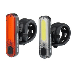 Mactronic - Sada bateriových svítilen na kolo DUO Slim LED - ABS0031