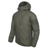 Helikon - Bunda Wolfhound Hoodie - Windpack Nylon - Alpha Green - KU-WLH-NL-36