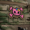 M-Tac - Kitty Pink Patch - výšivka - žlutá a modrá mašle - Coyote - 51393005