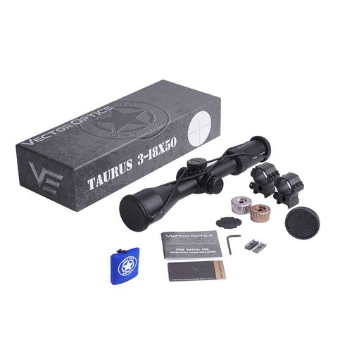 Vector Optics - Puškohled Taurus 3-18 x 50 - 30 mm - První ohnisková rovina - SCFF-11 