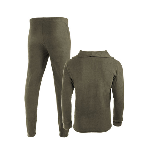 Mil-Tec - Fleecové termoprádlo - Olive Drab - 11220001