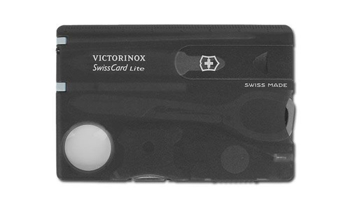 Victorinox - Swiss Card - Lite - Transparentní černá - 0.7333.T3