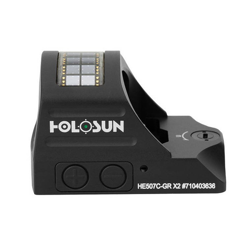 Holosun - HE507C-GR X2 Elite Micro Green Dot - Solární panel