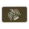 M-Tac - nášivka s nápisem Crow Banner - 500D Cordura - laserem řezaná - fluorescenční - zelená Ranger/GID - 51171239