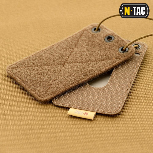 M-Tac - Pouzdro na odznaky s průhledným panelem - Coyote - 10131005