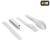 M-Tac - Malá cestovní sada Essentials - ocel - stříbrná - HWCJ001S