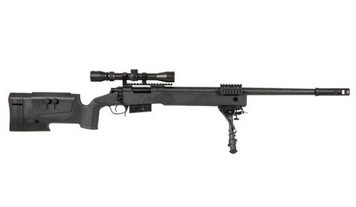 Specna Arms - SA-S03 CORE™ Sniper rifle replica with scope and bipod - Black