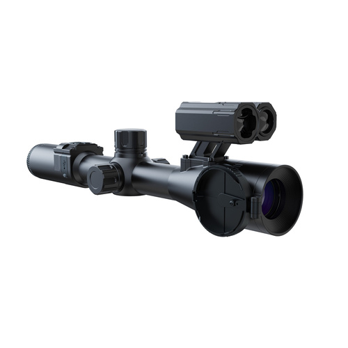 Pard - Puškohled s nočním viděním a dálkoměrem Night Stalker 4K - 100 mm - černý - NS4-100/850/LRF