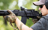 UTG - Boční držák s lištou Picatinny a M-LOK® pro AK - QD - černý - MT-UAK01