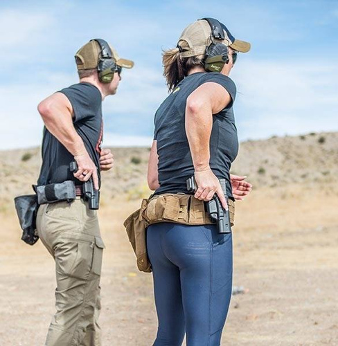 Helikon - Modulární pouzdro na opasek Competition Modular Belt Sleeve® pro taktický opasek - Shadow Grey - PS-CMS-CD-35