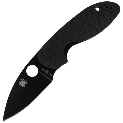 Spyderco - Nůž Efficient™ G-10 Black / Black Blade PlainEdge™ - C216GPBBK