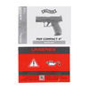 Umarex - Vzduchová pistole Walther PDP Compact 4" 4,5 mm CO2 - Vzduchové kuličky - černá - 5.8433