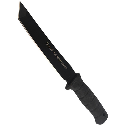 Muela - Taktický nůž - X50CrMoV15 - černý - TANTO-19N