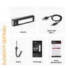 Fenix - Nabíjecí LED svítilna WT16R - Dílenská - 300 lumenů - černá - 039-479