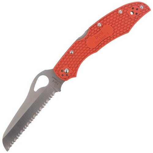 Spyderco - Nůž Byrd Cara Cara™ 2 FRN Orange Rescue - BY17SOR2