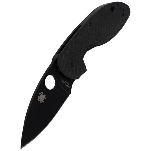 Spyderco - Nůž Efficient™ G-10 Black / Black Blade PlainEdge™ - C216GPBBK