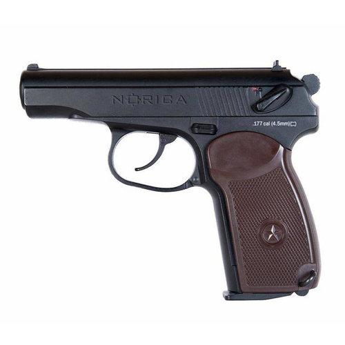 Norica - Vzduchovka CO₂ Makarov PM replika s pouzdrem - 4,5 mm Diabolo - PACK N.A.C. 2020
