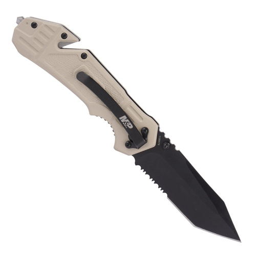 Smith&amp;Wesson - Zavírací nůž M&amp;P® M2.0™ S.A. Rescue - Flat Dark Earth - 1100076