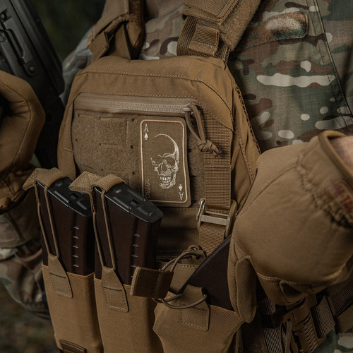M-Tac - Morální nášivka Face of War - Cordura - Coyote - 51389005