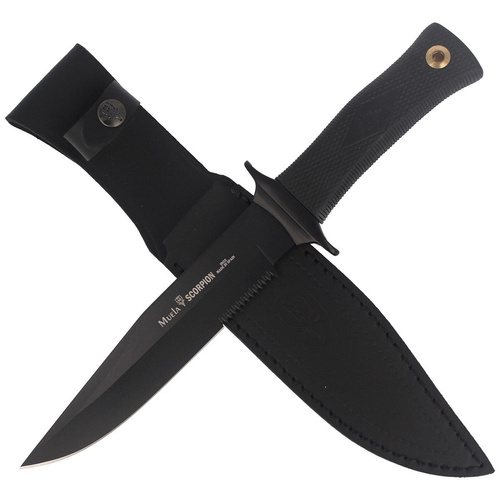 Muela - Taktický nůž s gumovou rukojetí 180 mm - SCORPION-18N