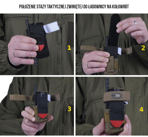 M-Tac - Taktické pouzdro na škrtidlo - zelené Ranger Green - 10021023