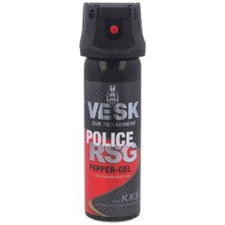 KKS - Pepřový Sprej Vesk RSG Police - Gel - Proudový - 63 ml - 12063-G V
