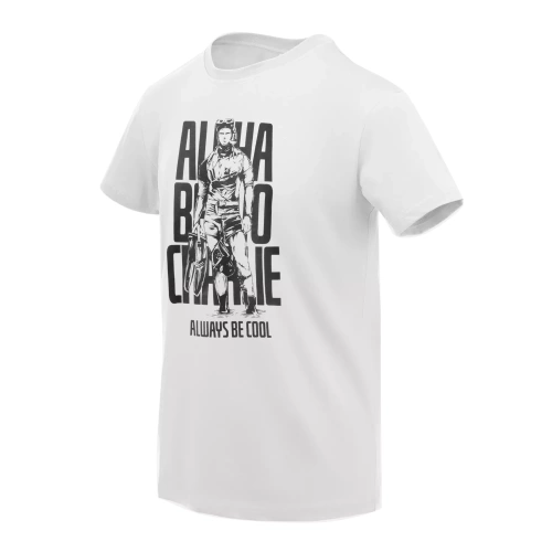 Helikon - Tričko Alpha Bravo Charlie - Bavlna - Bílá - TS-ABH-CO-01