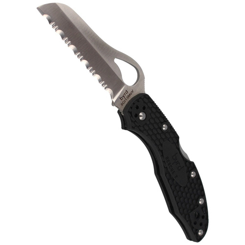 Spyderco - Zavírací nůž Byrd Meadowlark™ 2 Rescue FRN Black - BY19SBK2