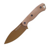 Ka-Bar - Nůž pro přežití Becker Nessmuk - 1095 Cro-Van - Desert Tan - BK19