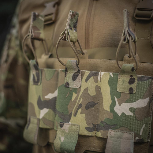 M-Tac - Laserem řezané pouzdro na jeden zásobník AR / AK Elite - Multicam - 10145208