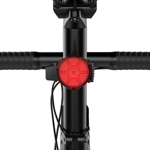 Fenix - Zadní LED světlo na kolo BC06R - 90 lm - Černá - BC06R.11111