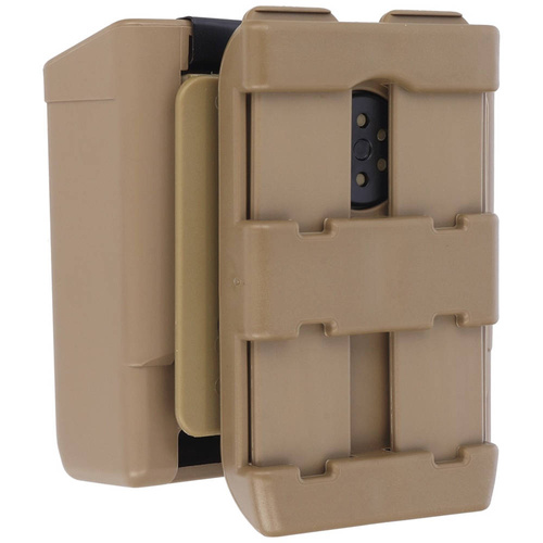 ESP - Dvojitý nosič - UBC-04-2 - 9 mm - .40 Caliber - Polymer - Khaki - MH-MH-44 KH