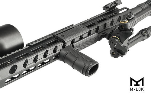 UTG - Přední rukojeť Compact M-LOK - černá - RB-FGM01