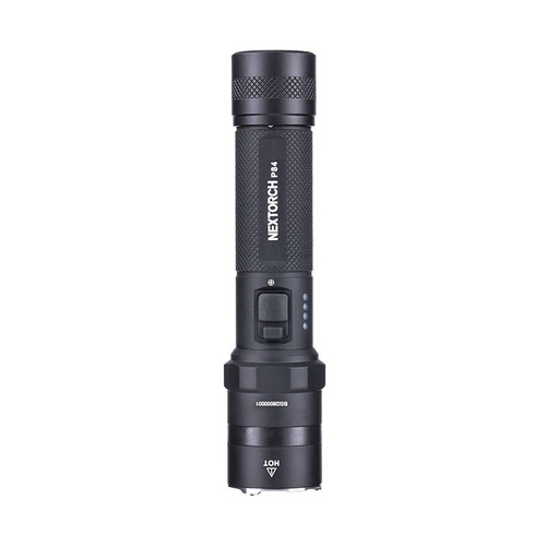 NEXTorch - LED taktická svítilna P84 s baterií 4800 mAh - 3000 lm - černá - P84