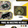 M-Tac - Patch panel MOLLE - 120 x 85 mm - olivový - 10121001