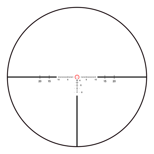Vector Optics - Puškohled LPVO Continental x6 Tactical - 1-6x24 - Czarny - SCOC-23T