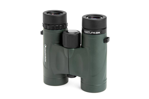 Celestron - Vojenský dalekohled Nature DX 8x32 - černý/zelený - 71330