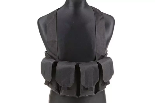 GFC Tactical - Hrudní taktická vesta - Nylon - černá - GFT-18-007965