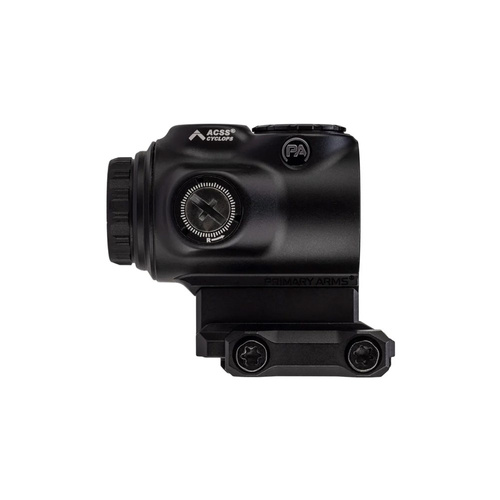 Primary Arms - Prism Scope GLx 1x Micro Prism iR Red - ACSS Cyclops Gen III - Black - PA-GLX-1XMP-CYCLOPS