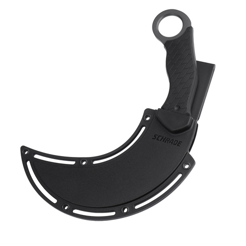 Schrade - Nůž Boneyard Karambit - AUS-8 - Black/Graphite - 1182504