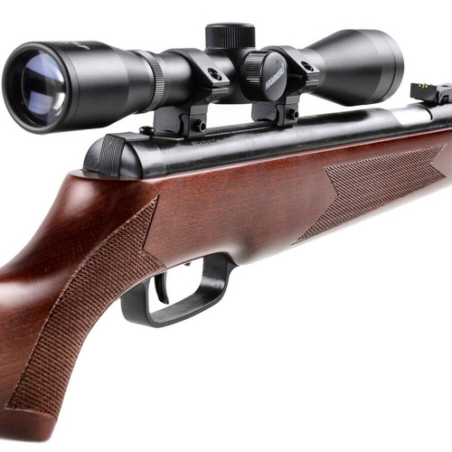 Hämmerli - Vzduchovka Hunter Force 900 Combo s dalekohledem 6×40 - 4,5mm diabolka - černohnědá - Hunter Force 900 Combo