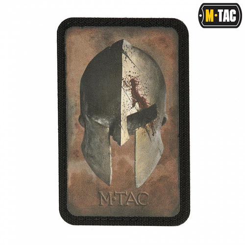 M-Tac - Přilba Spartan - nášivka Morale - Black / Coyote - 51102005