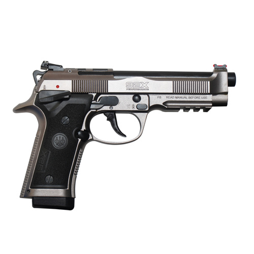Beretta - Pistole 92X Performance OR - 9x19 mm Para - Nistan - Stříbrná - A5W12411112111