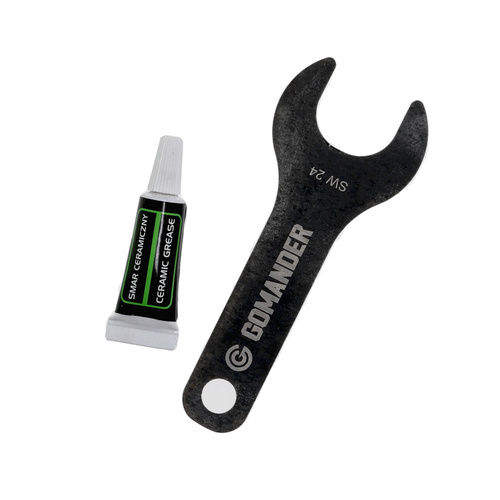 Gomander - Plamenný Kompenzátor Quadron S - 9 mm - M18X1 - černý - TBO.10174_0-M18x1(CZ)