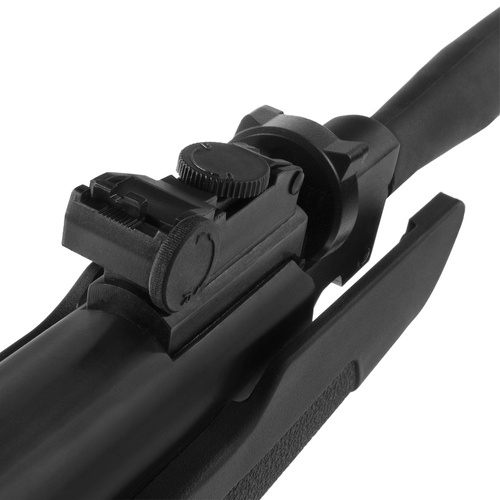 Crosman - Mag-Fire Mission Nitro Piston Airgun - s puškohledem 4x32 - 4,5 mm Diabolo - Black - 17-CMM7SXS