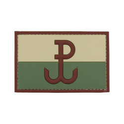 101 Inc - 3D nášivka - Polsko Kotwica - Multicamo - 444130-7011