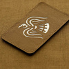 M-Tac - nášivka s nápisem Crow Banner - Cordura 500D - laserem řezaná - fluorescenční - Coyote/GID - 51171599