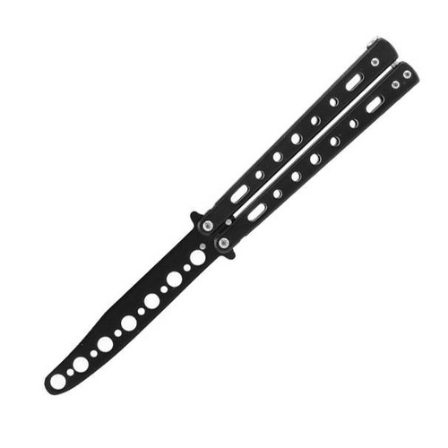 Martinez Albainox - Tréninkový nůž s motýlkem - Black - 02157