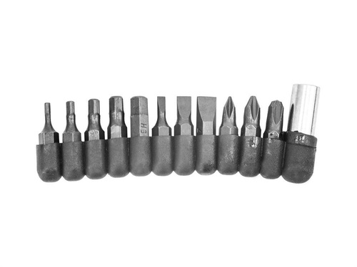 Ganzo - Multitool G204 - 10 nástrojů - 11 bitů - černý - G204